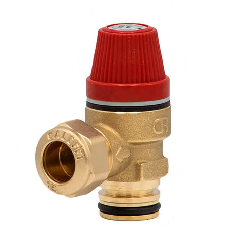 Altecnic / Caleffi Pressure Relief Valve with Circlip Connection 4.5 Bar - F0000243