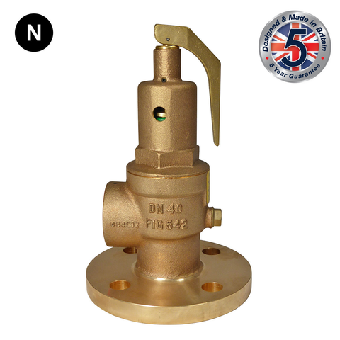 Nabic Fig 542F Flanged Safety Relief Valve - Flowstar (UK) Limited