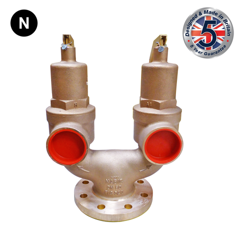 Nabic Fig 520 High Lift Double Spring Safety Valve - Flowstar (UK) Limited