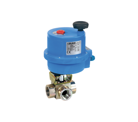 Electrically Actuated Three-Way High Pressure Ball Valves