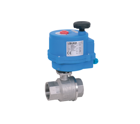 Electrically Actuated Two-Way Ball Valves in Stainless Steel